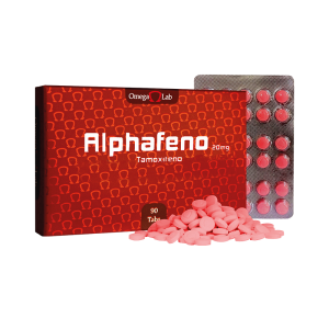 Alphafeno 20 mg (90 tabletas) – Tamoxifeno | Omega Lab
