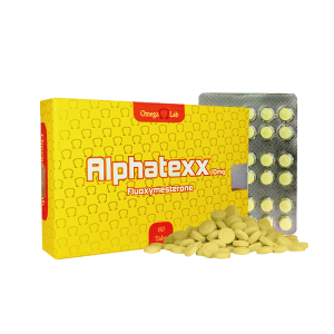 Alphatexx 10 mg (60 tabletas) – Fluoxymesterona | Omega Lab